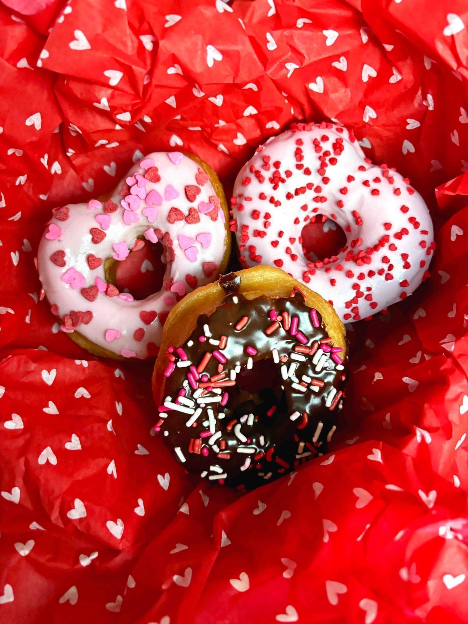 dd valentines day donuts six pack