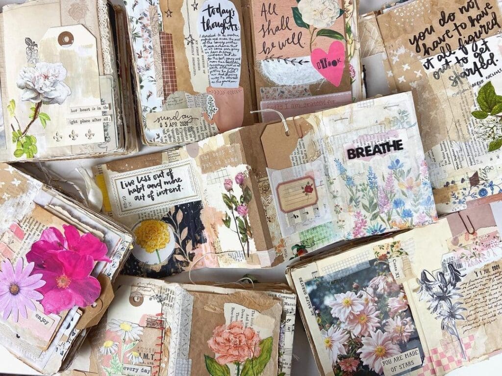 Spring Infused Creative Journaling: Blending Art with Bullet 
